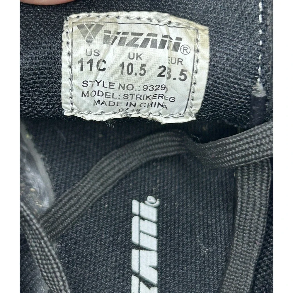 Vizari Kids' Striker,‎ FG Black/Grey Soccer Cleats Size 11c